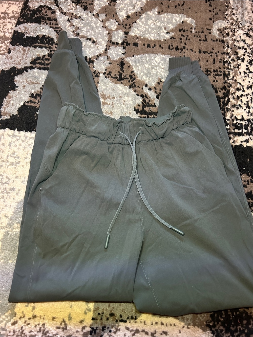 lululemon athletica Olive Drawstring Track Joggers
